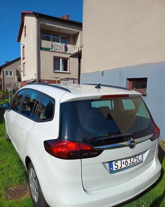 Opel Zafira cena 30900 przebieg: 212000, rok produkcji 2013 z Jaworzno małe 46